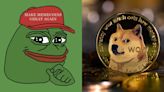 Memecoin 'Frenzy' Cools As Dogecoin, PEPE Slip