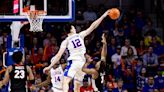 Colin Castleton climbing Florida’s all-time shot blocker list