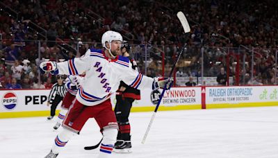 Artemi Panarin, Alexis Lafrenière fuel Rangers' comeback in Game 3 win vs. Hurricanes