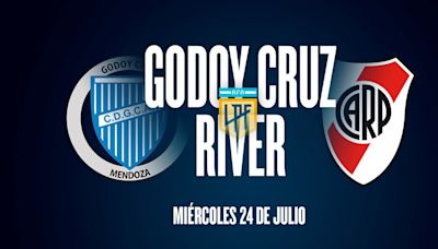 Godoy Cruz vs. River por la Liga Profesional: día, hora, cómo ver y posibles formaciones