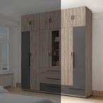 【尚品傢俱】HY-A106-04 華沙2.5尺一抽衣櫥 / 上櫃