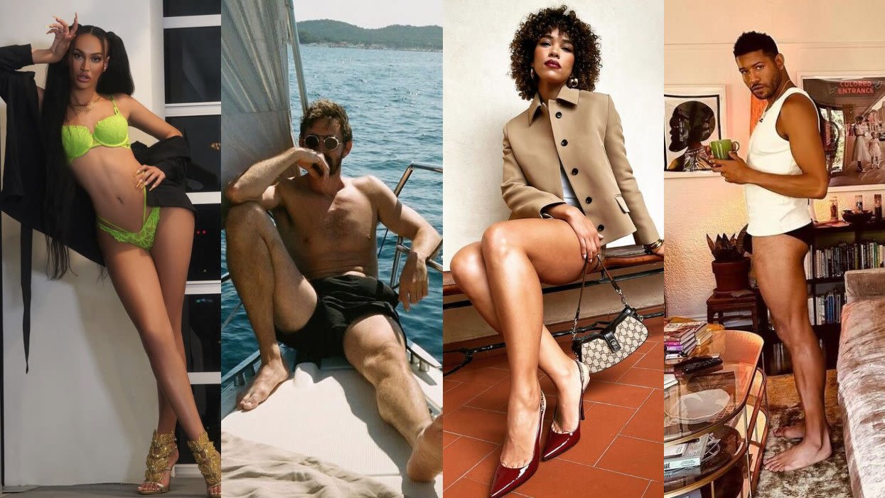 Legs for days! 25 queer celebs with legs we love