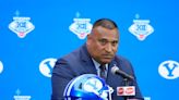 A more resolved, somewhat defiant Kalani Sitake took the stage at Big 12 football media day Wednesday