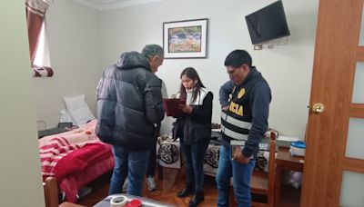 Inspección a ciudadano que ofrecía servicios de electromagnetismo médico en Huancavelica