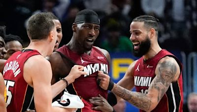 Bam Adebayo clava triple ganador para el Heat, que vence 104-101 a los Pistons