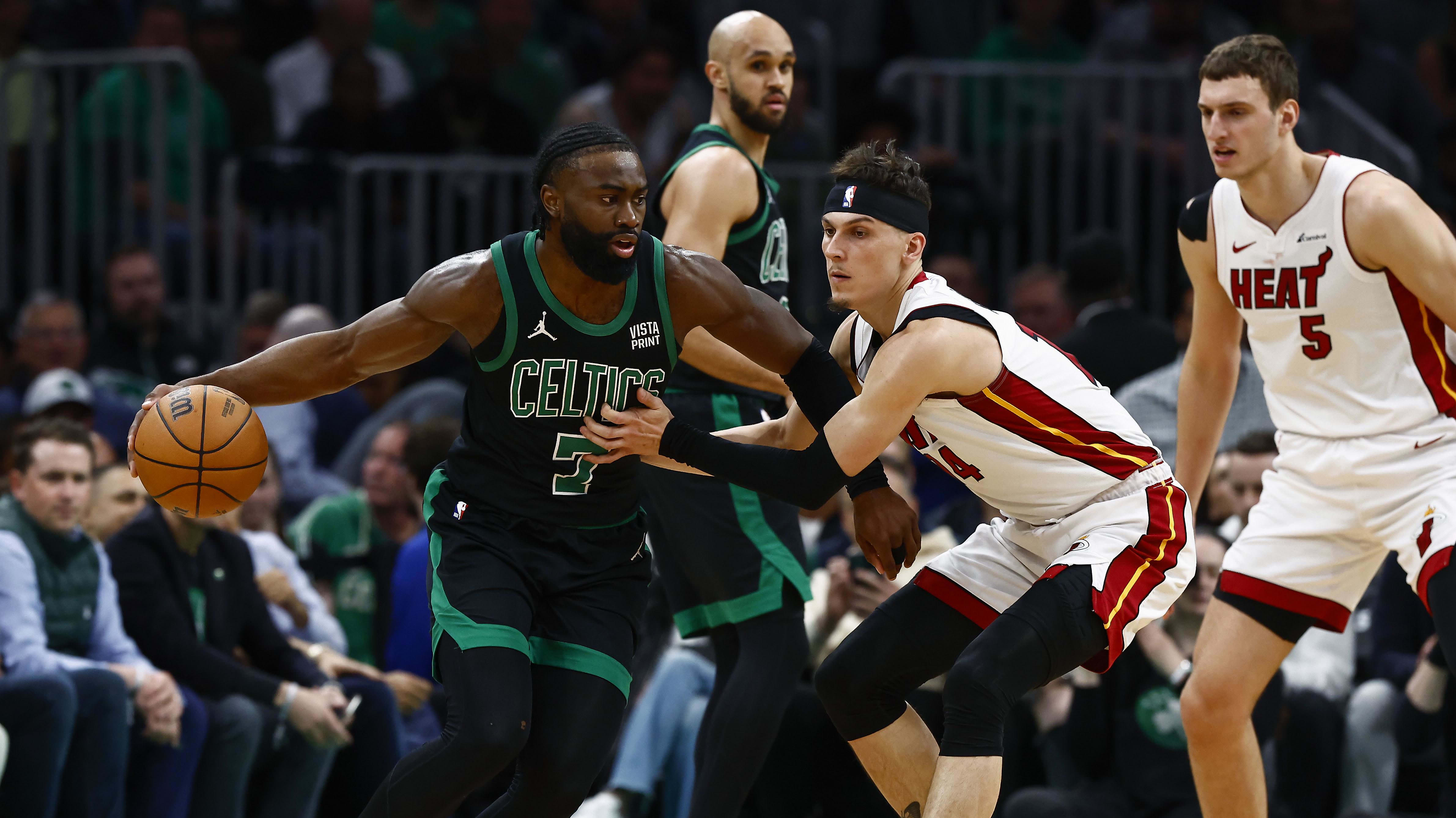 Miami Heat's Tyler Herro Draws Criticism For Poor First Half Against Boston Celtics In Game 5