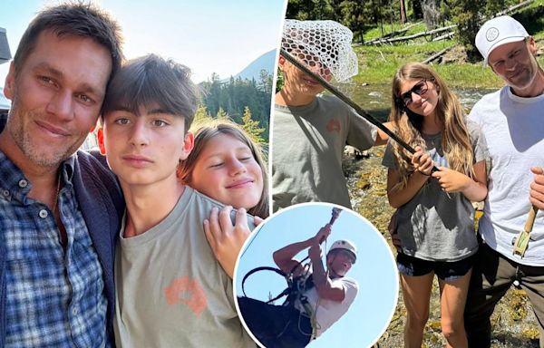 Inside Tom Brady’s adventurous Montana trip with his kids: ‘True love’