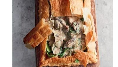 Jamie Oliver's one pan 'go-to' chicken and mushroom puff pie recipe