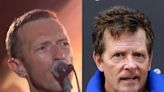 The touching reason Coldplay played with Michael J Fox at Glastonbury