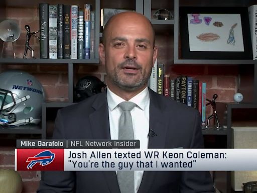 Garafolo: 'Keon Coleman is a guy that Josh Allen stumped for' | 'Path to the Draft'