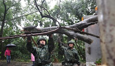 國軍第五作戰區協助救災 (圖)