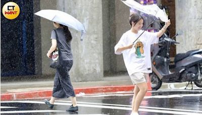 快訊／國家警報響了！11縣市大雨特報 大雷雨轟3地