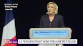 Le Pen’s Far-Right National Rally Wins French First Round