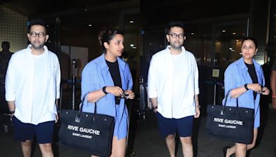 Parineeti Chopra and Raghav Chadha Are Back in Mumbai After Celebrating 1st Anniversary | Watch - News18