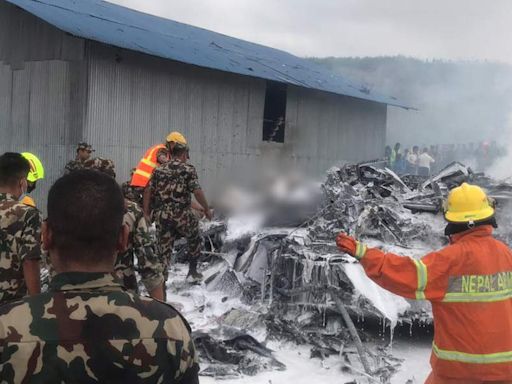 Nepal: 18 killed as Saurya Airlines flight crashes during takeoff at Kathmandu airport, pilot survives