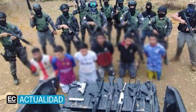 Policía detuvo a más integrantes de Los Lobos en Azuay