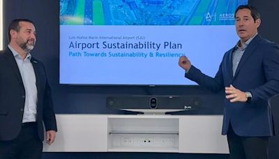 Presentan plan de sostenibilidad del aeropuerto internacional Luis Muñoz Marín