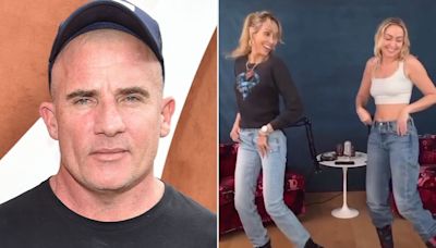 Dominic Purcell Posts Video of Wife Tish Cyrus and Daughter Brandi Dancing: 'Can't Keep Good Women Down'