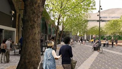 This major street on the South Bank is getting pedestrianised