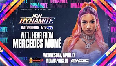 Mercedes Mone To Speak On 4/17 AEW Dynamite