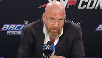 WWE pidió disculpas a los medios mencionados por Triple H tras Backlash France