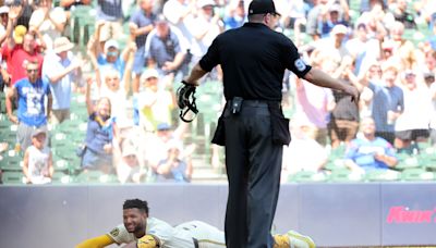 MLB fans take notice of Jackson Chourio's eye-catching sprint during inside-the-park home run in Brewers win