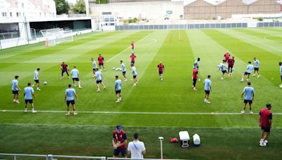 La Selección Española ya entrena en París para preparar los Juegos