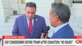 ‘You’re Running with a Convicted Felon’: CNN’s Manu Raju Grills Embattled House Republicans About Trump Verdict