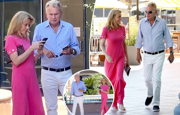 Vanna White and Pat Sajak all smiles at lunch days before Ryan Seacrest’s ‘Wheel of Fortune’ debut