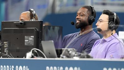 Miami Heat Legend Dwyane Wade Being Himself During Olympics Broadcast
