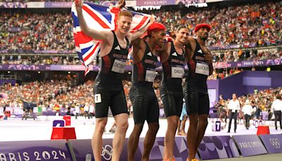 Great Britain’s 4×400 metres relay men and women win bronze medals