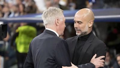 Ancelotti envió un recadito a Guardiola antes del partido