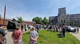 Crowds gather to pay their respects as first national fishermen's memorial day held in Grimsby