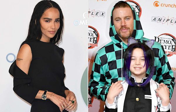 Zoë Kravitz Has 'Bonded' with Fiancé Channing Tatum's Daughter Everly (Source)
