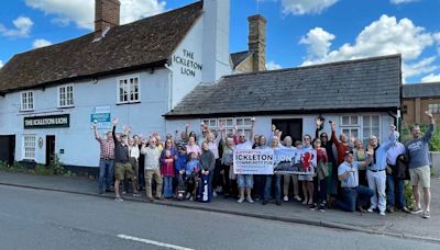 Cambridgeshire villagers rally to save last pub – and they need your help