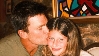 Tom Brady Shares Sweet New Photos Enjoying Dinner with Daughter Vivian Before 'Negotiating Over Dessert'