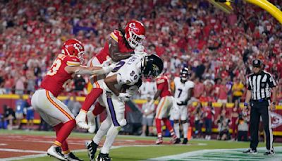 Chiefs hold off Ravens 27-20 when review overturns final-play TD