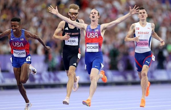 U.S. Underdog Cole Hocker Wins In A 1500 Shocker At Paris Olympics