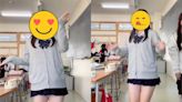 15歲日女高中生辣跳「魔性舞」！18秒詭異動作吸千萬觀看