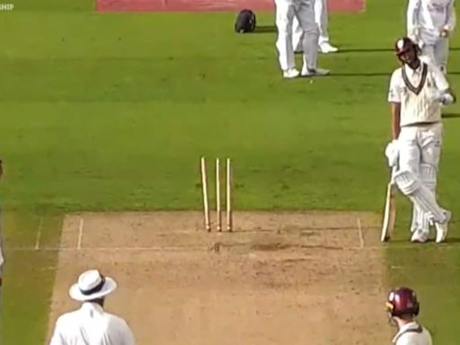 Shoaib Bashir survives dismissal courtesy a ‘towel’ as Kyle Abbott delivers bizarre dead ball during County Championship