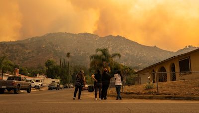 Southern California wildfires in photos