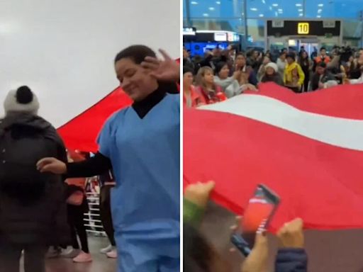 Aeropuerto Jorge Chávez recibe con música, baile y tradición a los viajeros que llegan al Perú por Fiestas Patrias