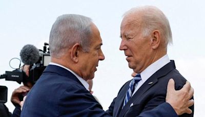 Netanyahu faces delicate balancing act in US after Biden exits race