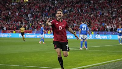 Euro 2024: Nedim Bajrami of Albania scores fastest goal in competition’s history