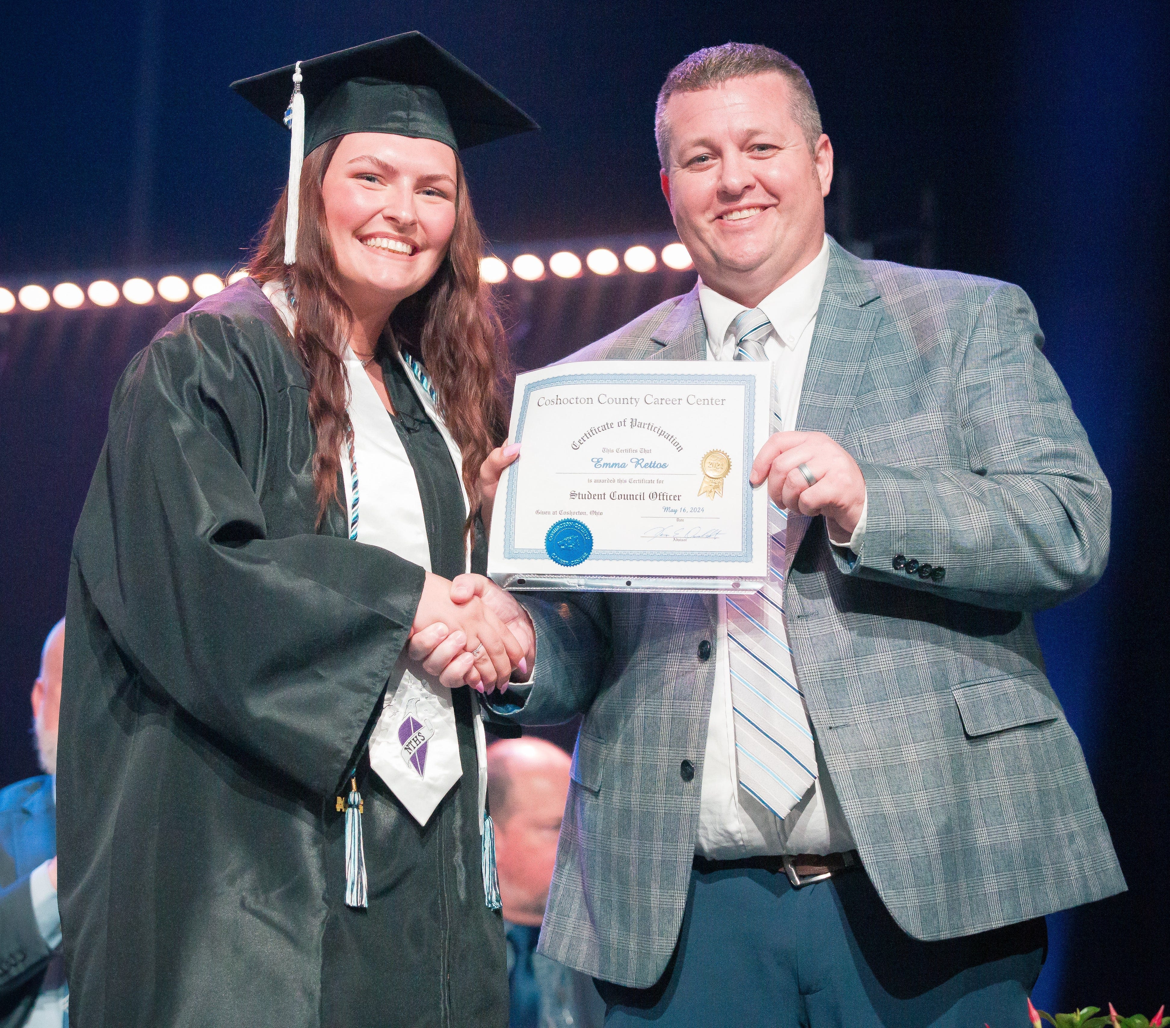 Passport ceremony honors graduating Coshocton Career Center seniors