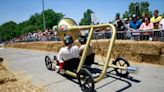 Senseless fun: Thousands turn out for the first Des Moines Red Bull Soapbox Race