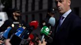 Rubiales insiste en que su beso a Hermoso fue "una manifestación de euforia" y niega "ánimo sexual" o coacciones