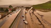 Sinkholes, fallen trees and demolished piers: California storms devastation captured in dramatic images