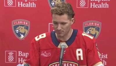 Matthew Tkachuk’s summer has turned into a nightmare and he is struggling