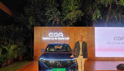 EVs make up 5 per cent of Mercedes Benz India's total sales in first half of 2024